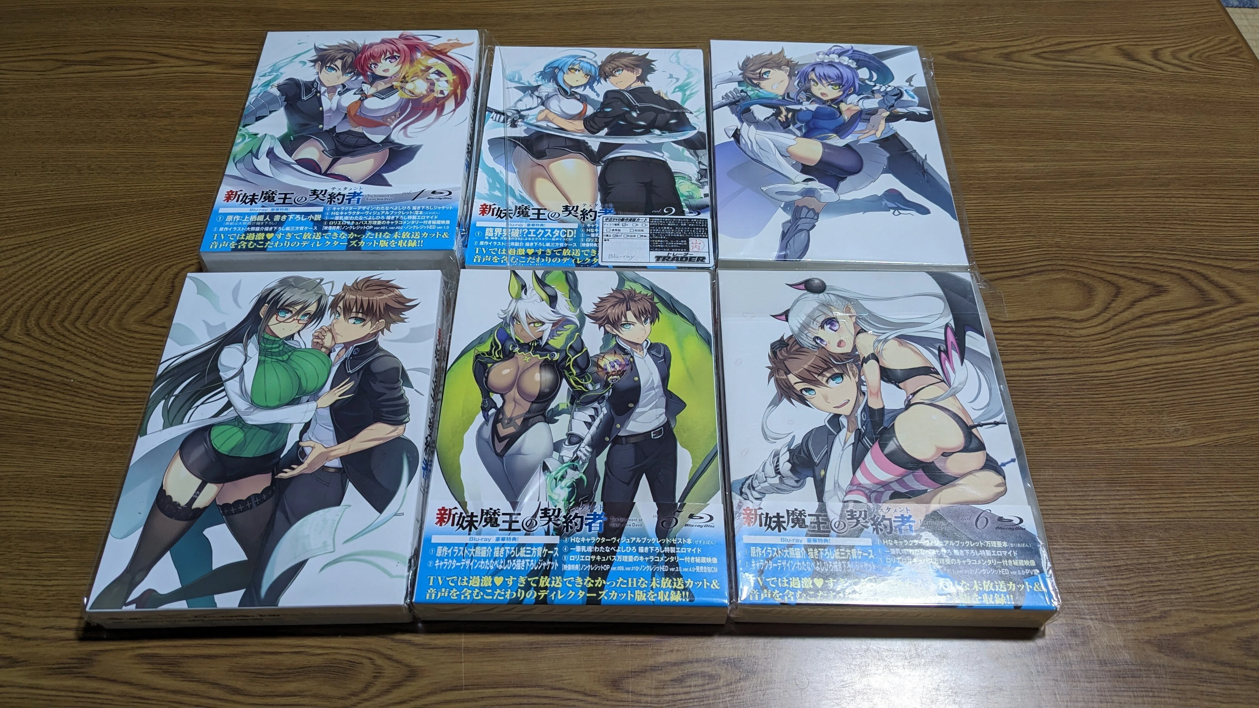 No.613～627 アニメ「新妹魔王の契約者」Blu-ray】｜新十郎＠blue999