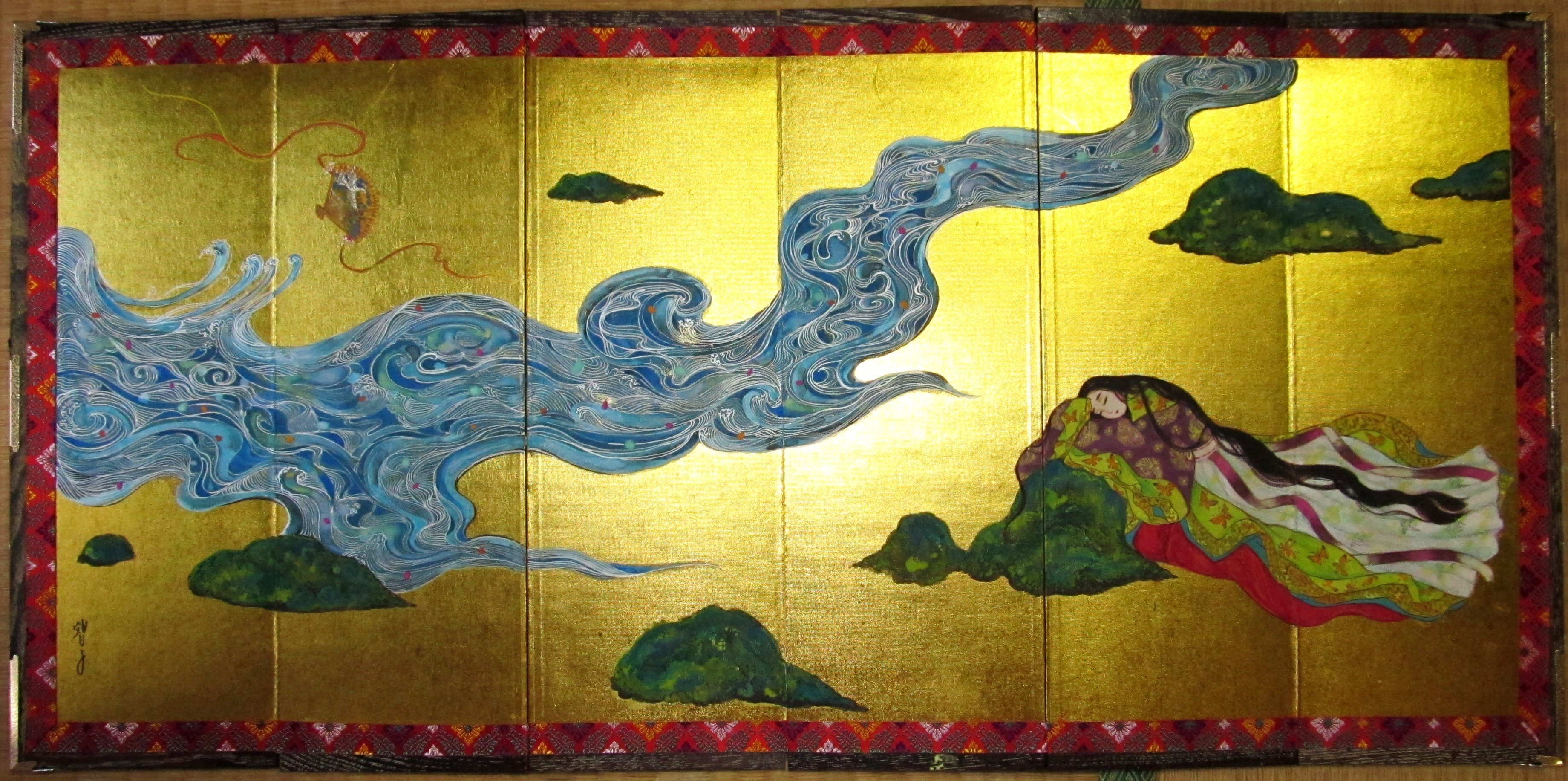 作品解説 絵巻の人々｜nakaitomoko