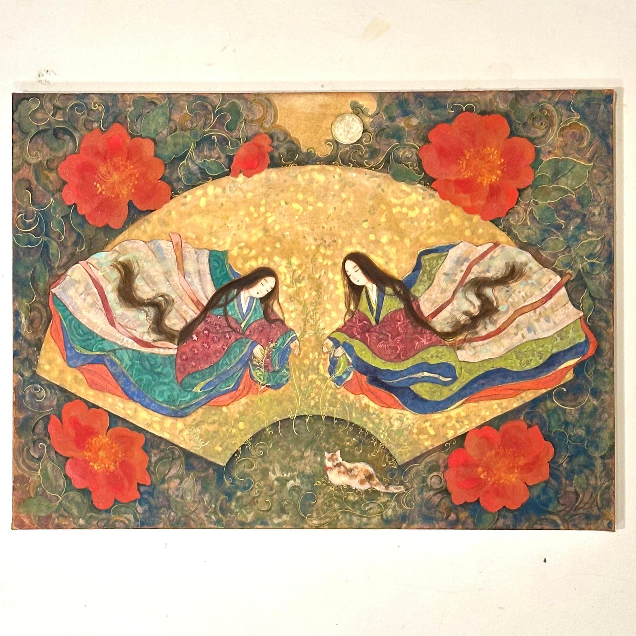 作品解説 絵巻の人々｜nakaitomoko