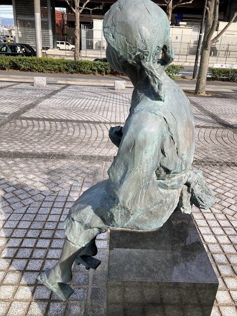 作品名　ボンタンちゃん　中村晋也 京都の野外彫刻フィールドワーク93｜kazuki