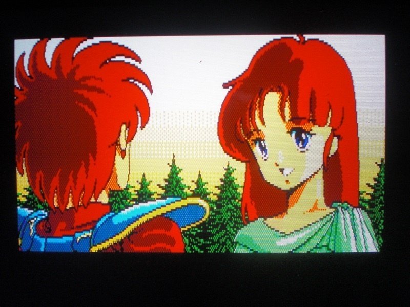 イースⅡ、噂の半キャラずらし再び②＆お絵かき｜樹中遊路（きなかゆうじ）