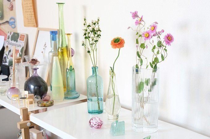 北欧雑貨のある暮らし vol.2』 お気に入りの花瓶で彩るインテリア