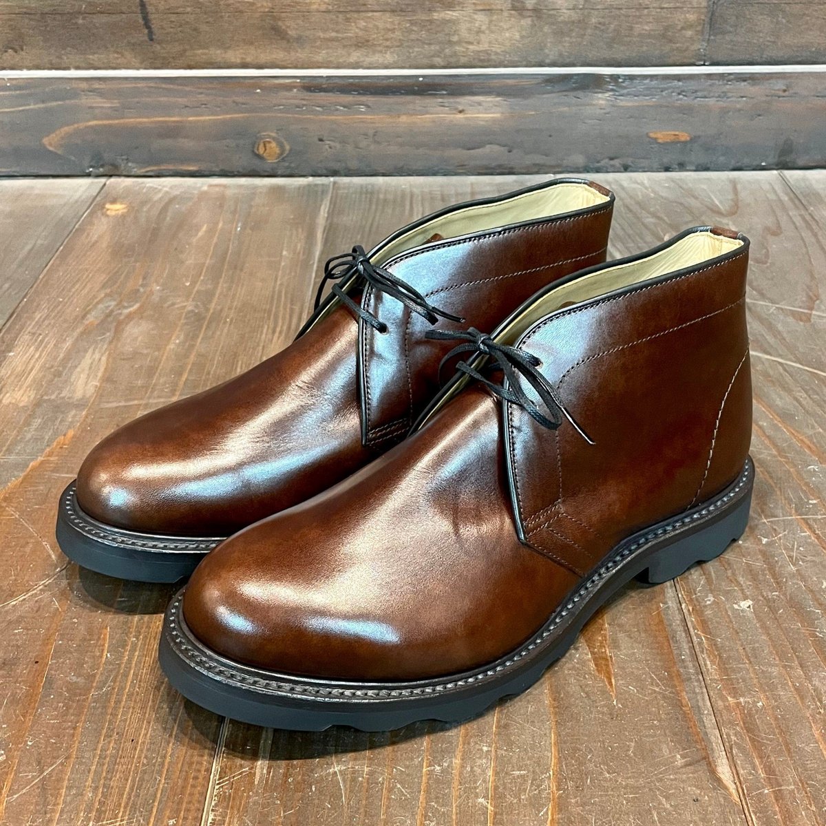 MD-07オールデン風チャッカブーツ製作・足に合ったオーダーシューズは  