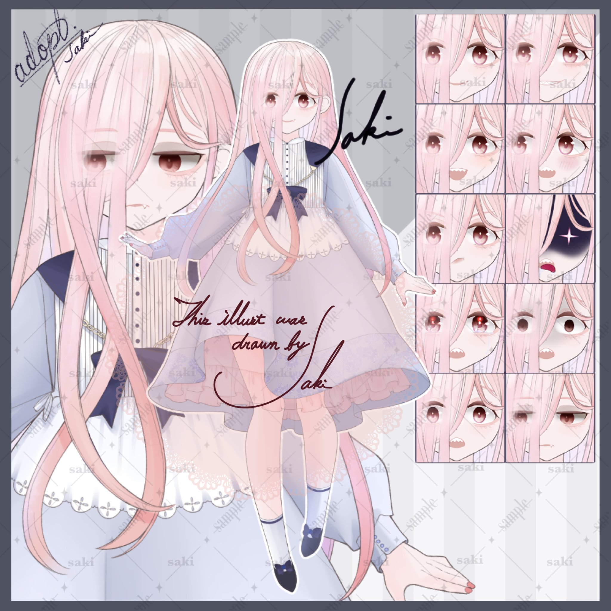 闇を抱えた少女￤完売｜saki_813