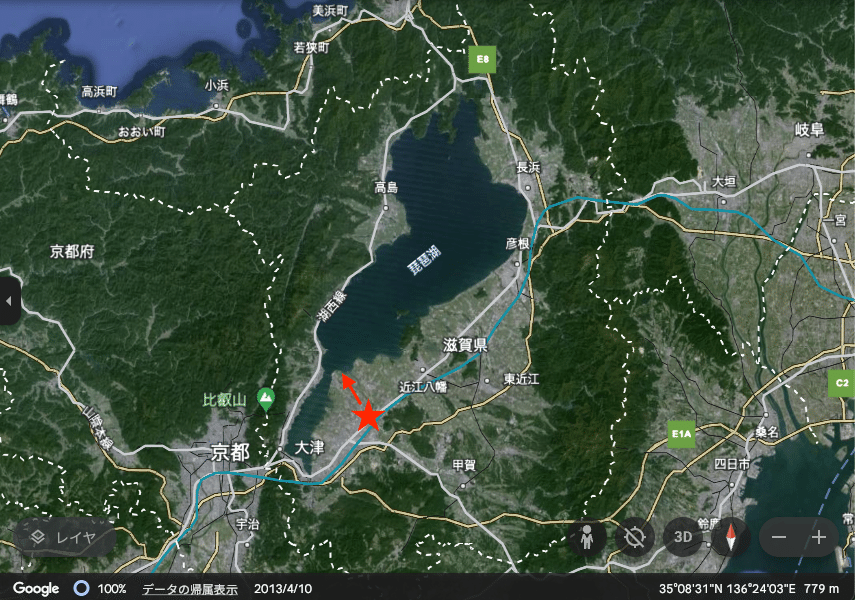 3月の雨の中、自転車で琵琶湖150kmを一周した話 ｜雪が降る