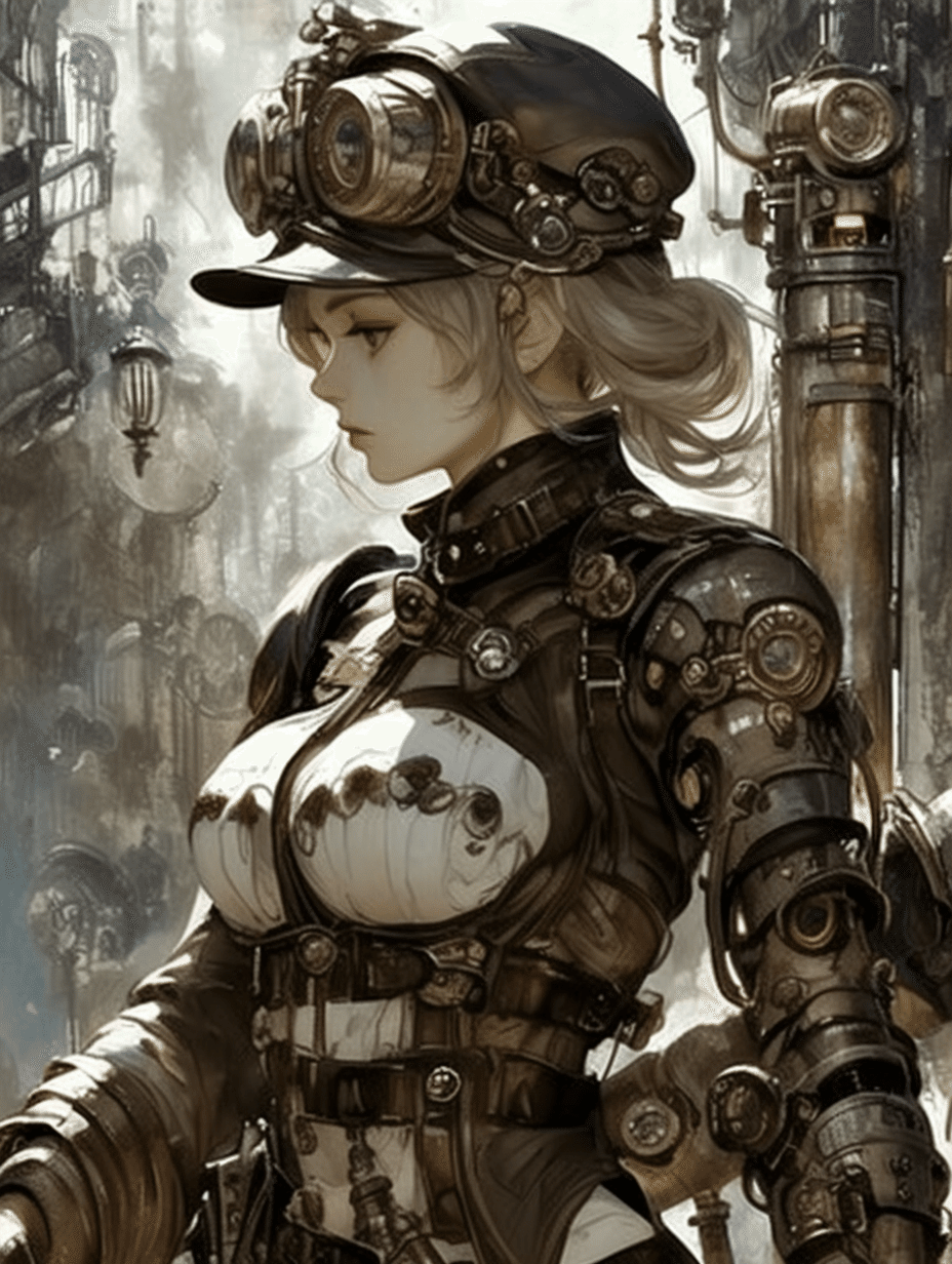 にじジャーニー＠スタイル研究「Punk」編｜ジロウ🍀AIイラスト漫画