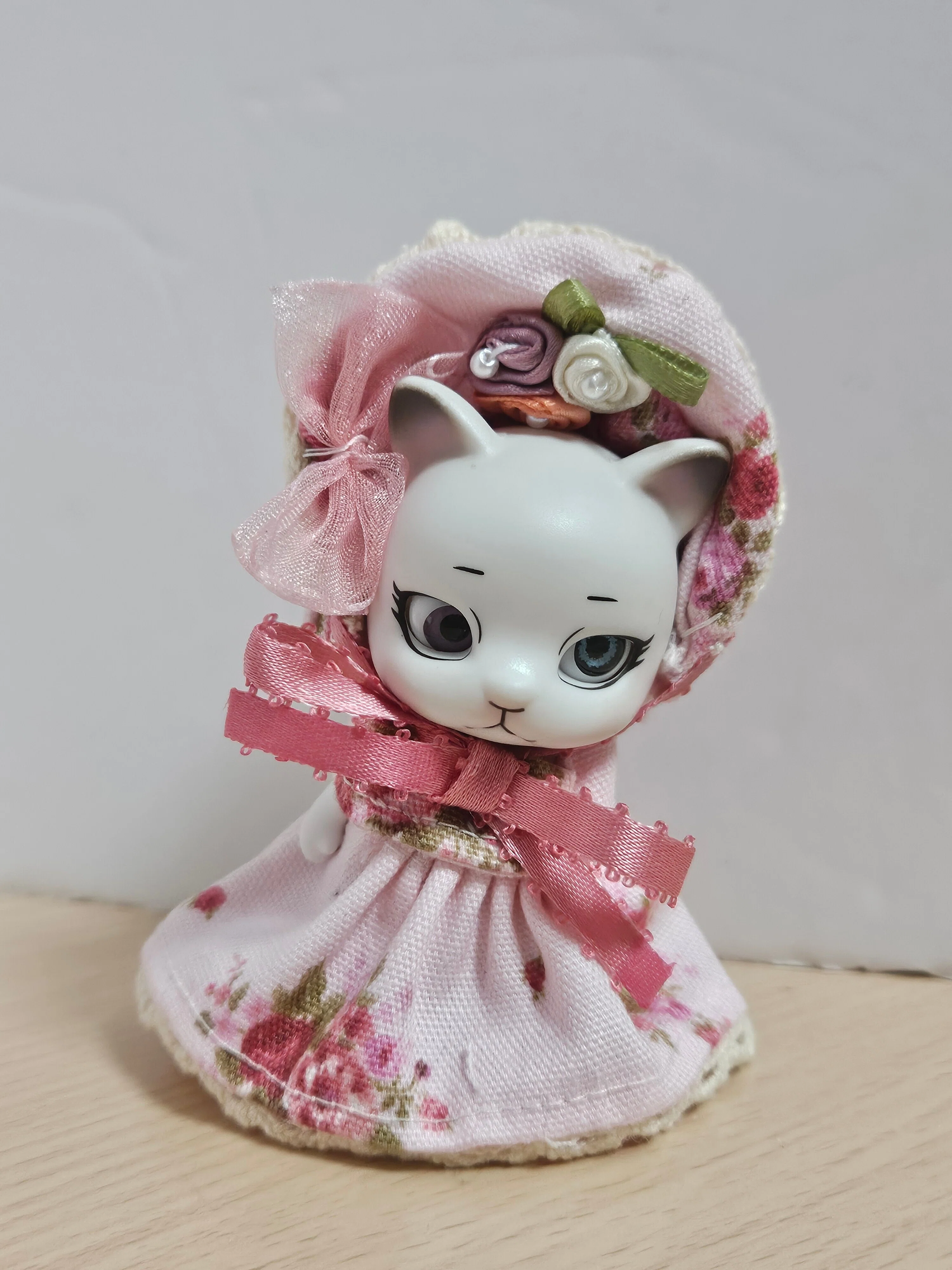 ボンネット作ってみたよ｜はちねこ