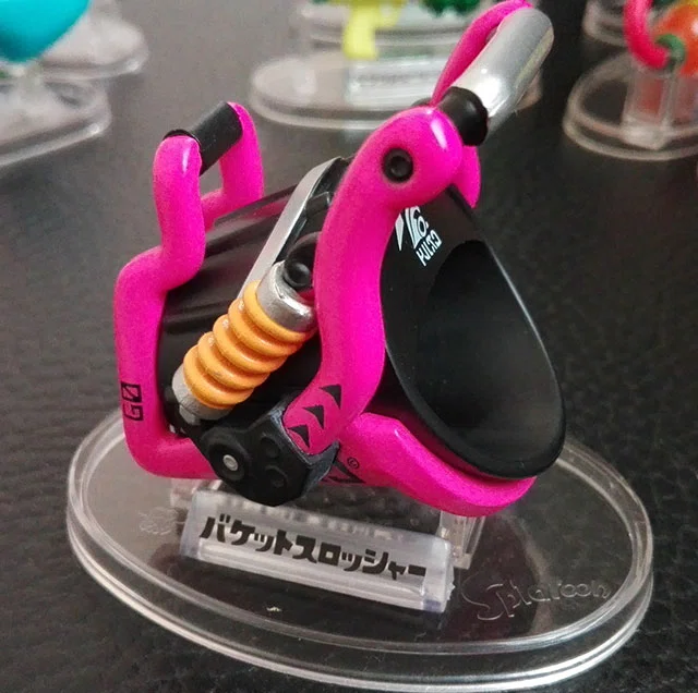 スプラトゥーン】ブキコレクション2をいろいろながめてみた！＆バケツ