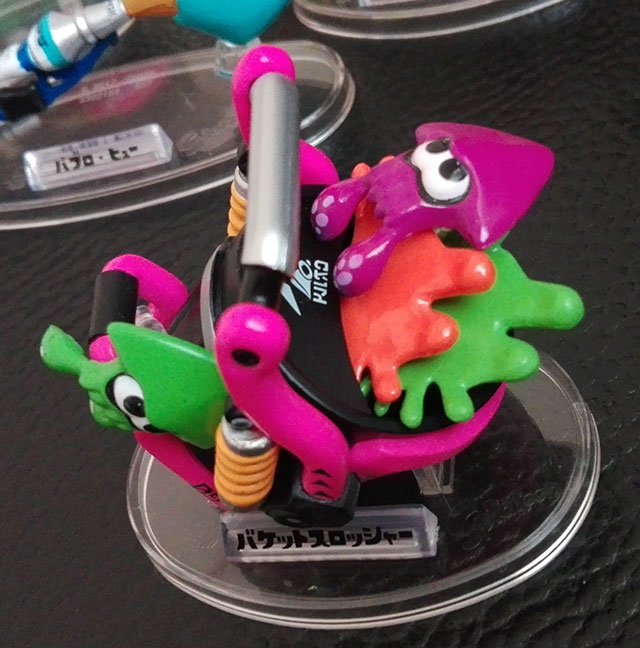 スプラトゥーン】ブキコレクション2をいろいろながめてみた！＆バケツ