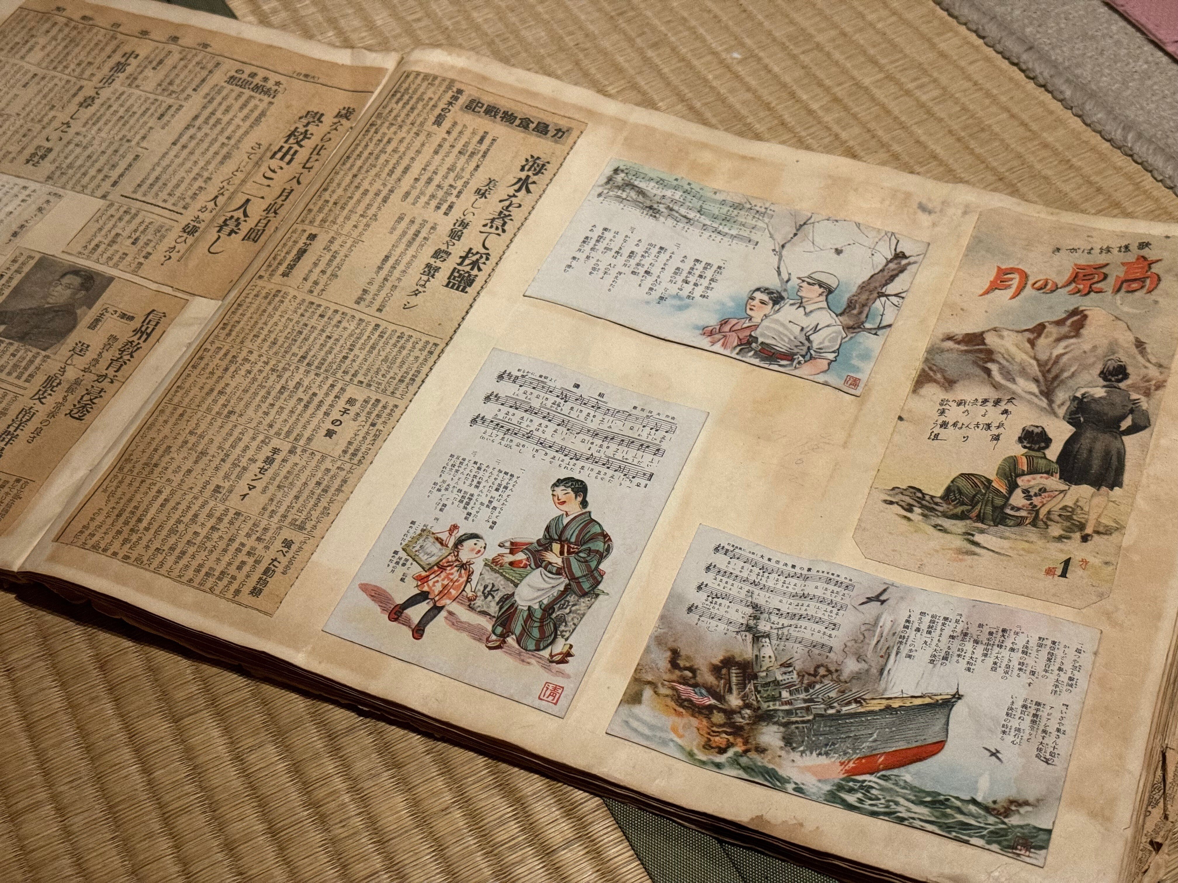 激戦中に届いた慰問文、丁寧にまとめた長野県出身の機関長｜信州戦争