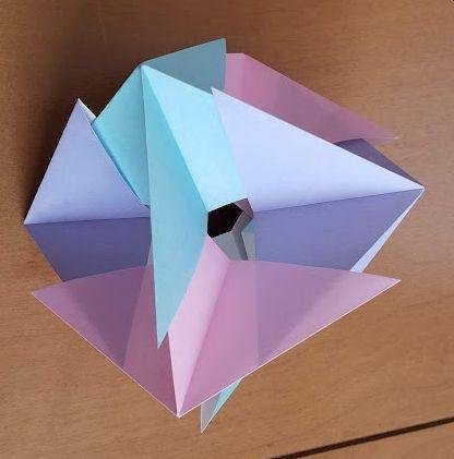 勧随通用 小折紙 第六結 天等部上 六角楔」48枚