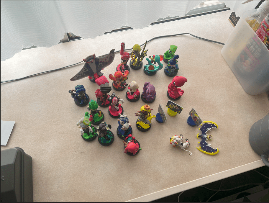 amiiboの保管、大変だけど少しおしゃれに改善｜どめす