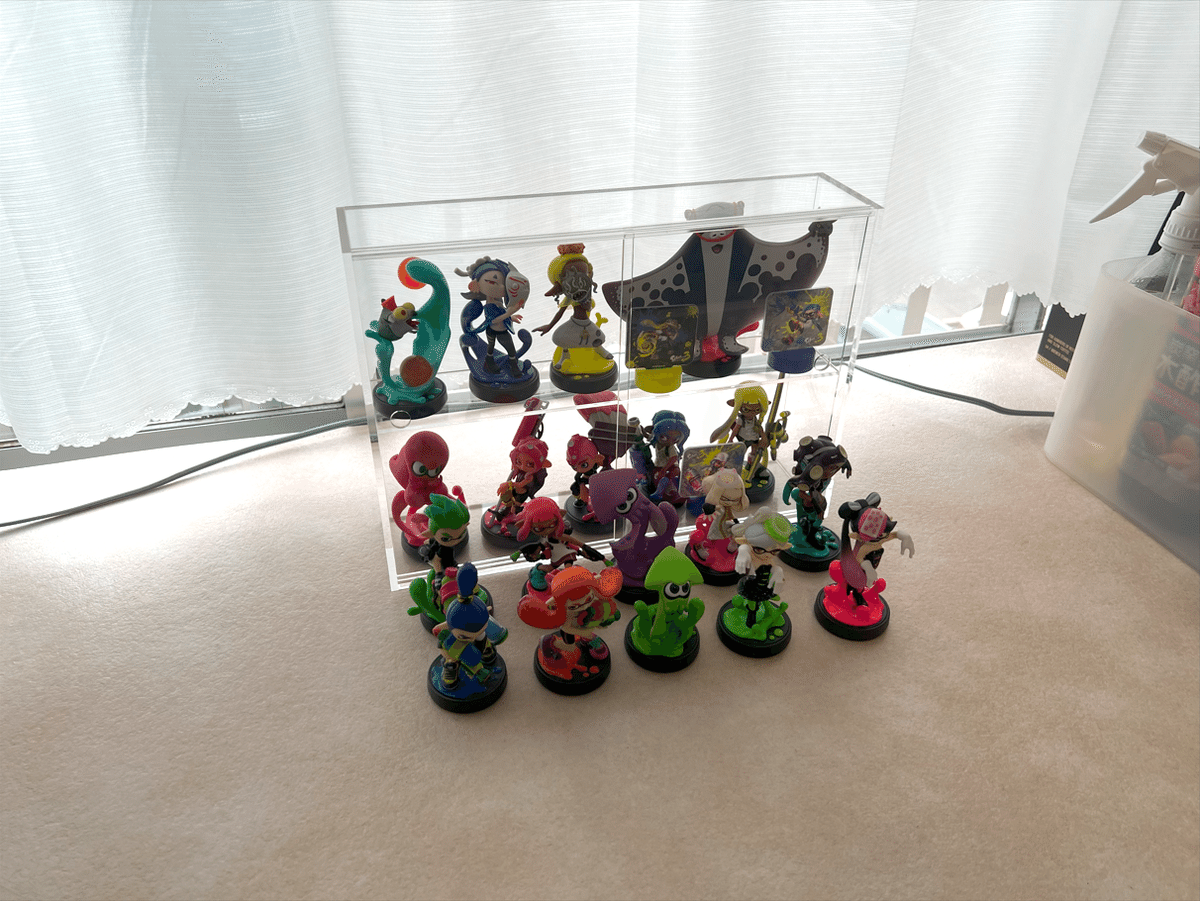 スプラトゥーン amiibo 13体セット 飾り棚付き スプラトゥーン amiibo 13体セット 飾り棚付き(amiibo