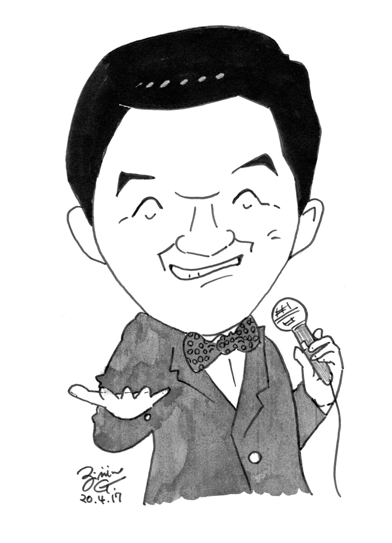 月刊誌の連載で描いたミュージシャンの似顔絵一覧(2015年~2024年)｜事務員G