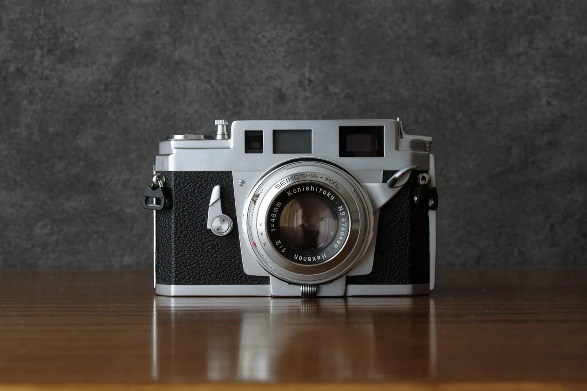 昭和レトロカメラ】Konica III レンジファインダー フィルムカメラ 
