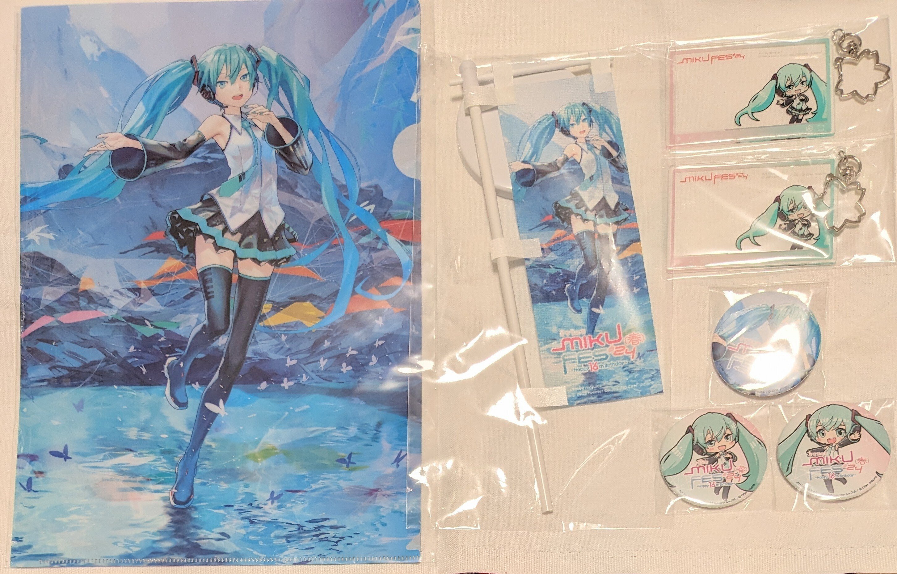 初音ミク ミクフェス '24 ペンライト 法被 ミクフェス '24 ペンライト