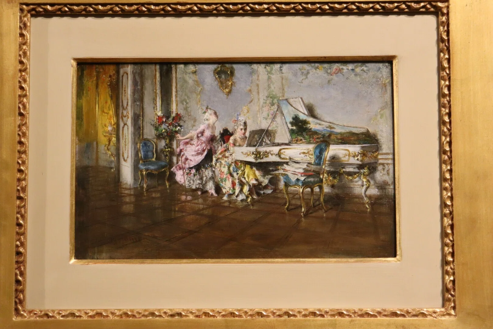 Novara城で「Boldini, De Nittis et les italiens de Paris」を鑑賞 