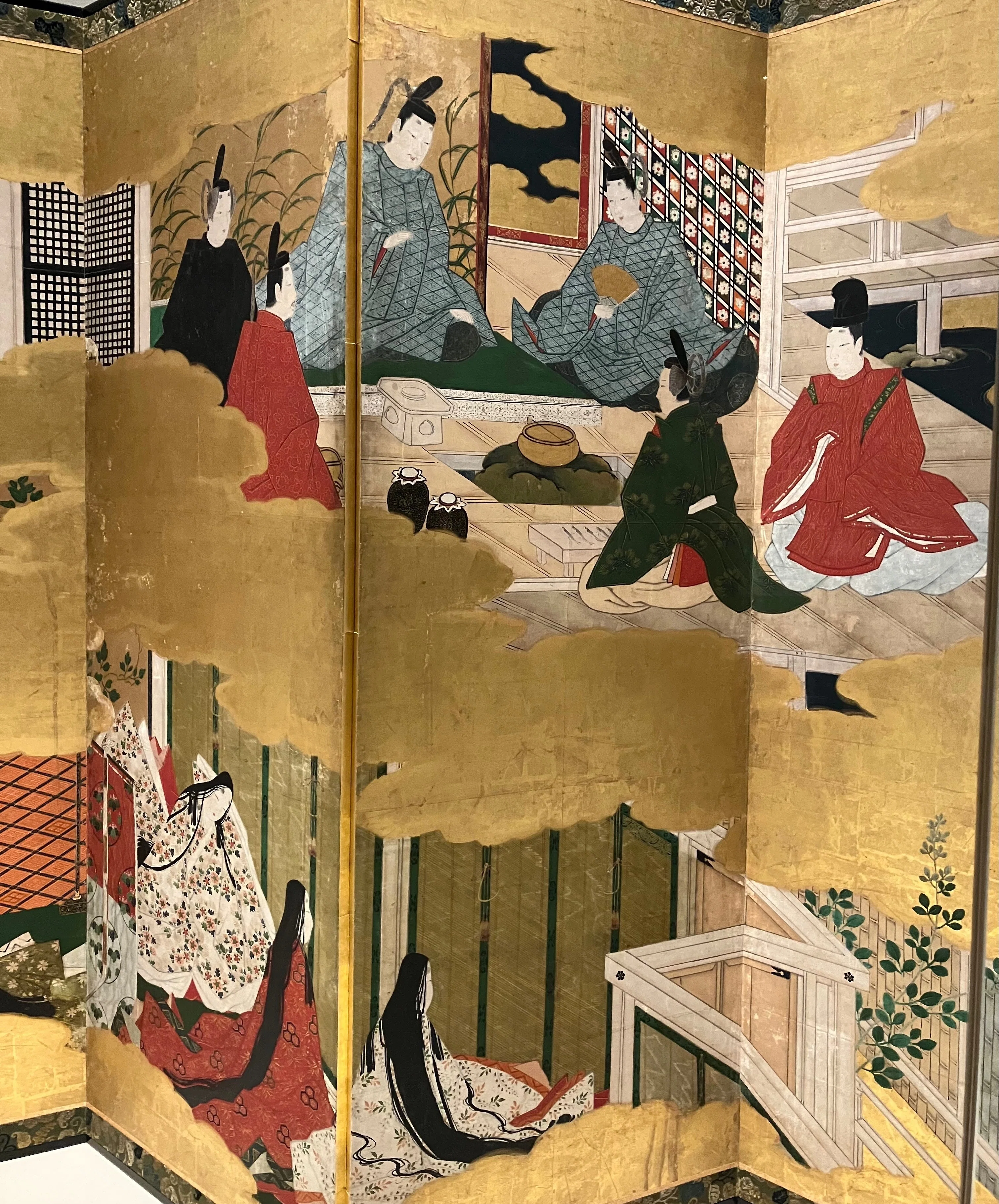 皇居 宮殿の絵画(期間限定:値下げ中!!!!!!!!!!!!!!!!!!!!!) 美術展】皇室のみやび 第3期（前期）:近世の御所を飾った品々 1/4