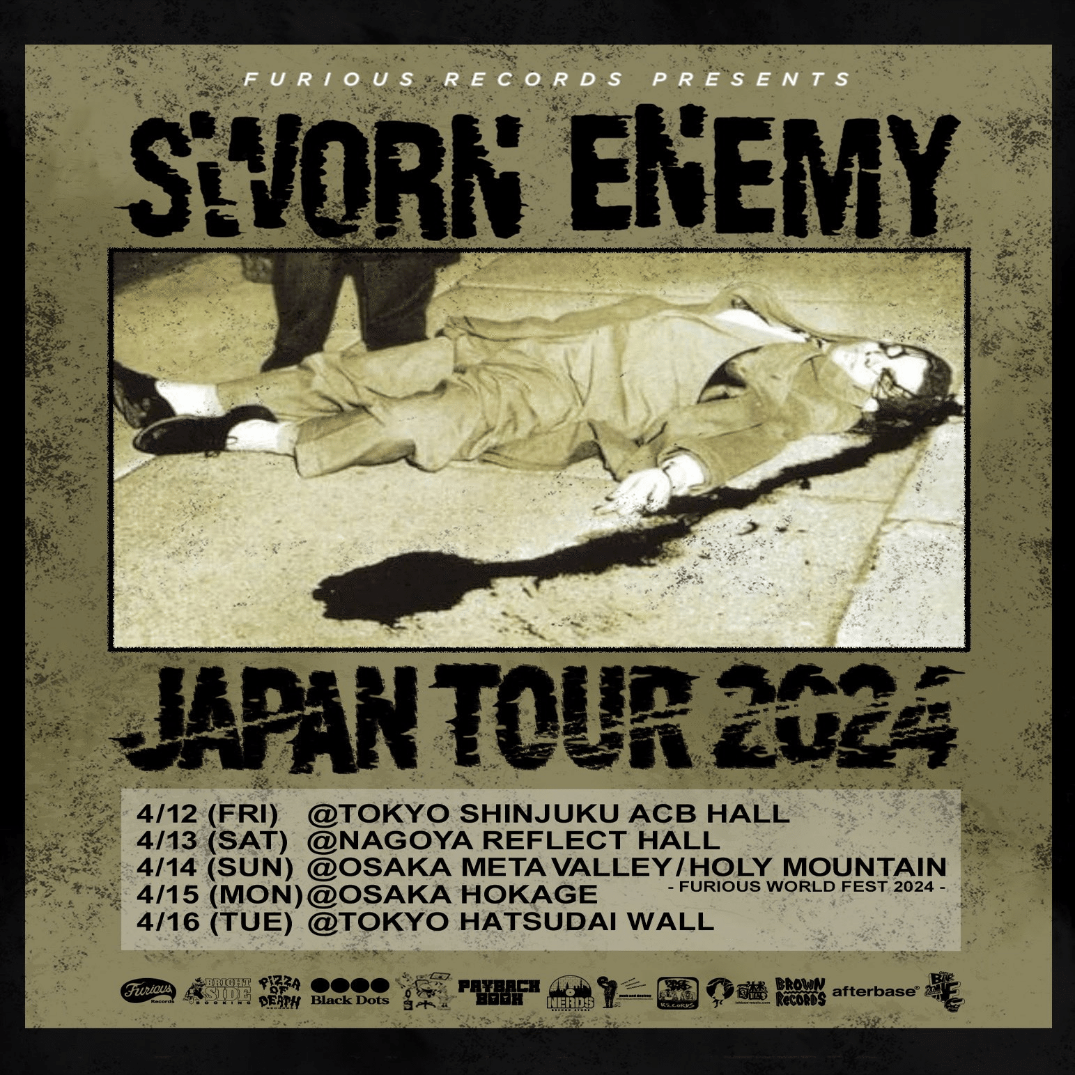 Queensではまず名前を覚えてもらわないと厳しい」Sworn Enemy（Vo.Sal