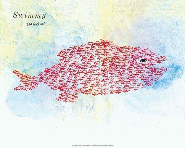 no.183 ラピスの海とスイミーみたいな魚 no.183 ラピスの海とスイミーみたいな魚