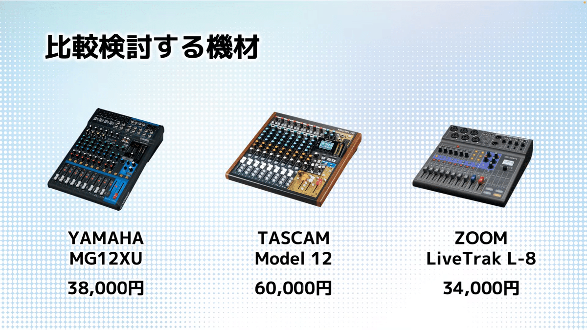 文字起こし】ライブ配信初心者にオススメな音声ミキサーを考える 文字起こし】ライブ配信初心者にオススメな音声ミキサーを考える