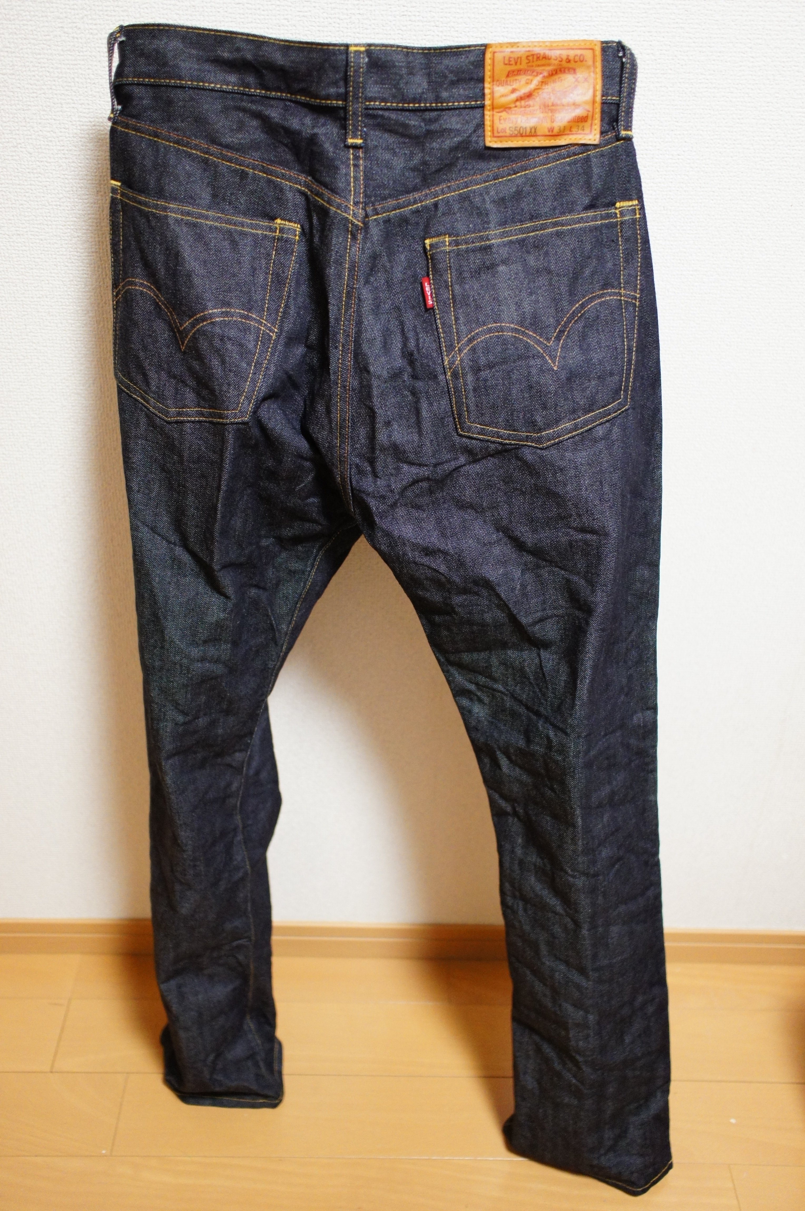 希少 USA製 リーバイス S501 大戦モデル w30 縮みなし Levi's VINTAGE CLOTHING LEVI'S リーバイス S501XX 1944年