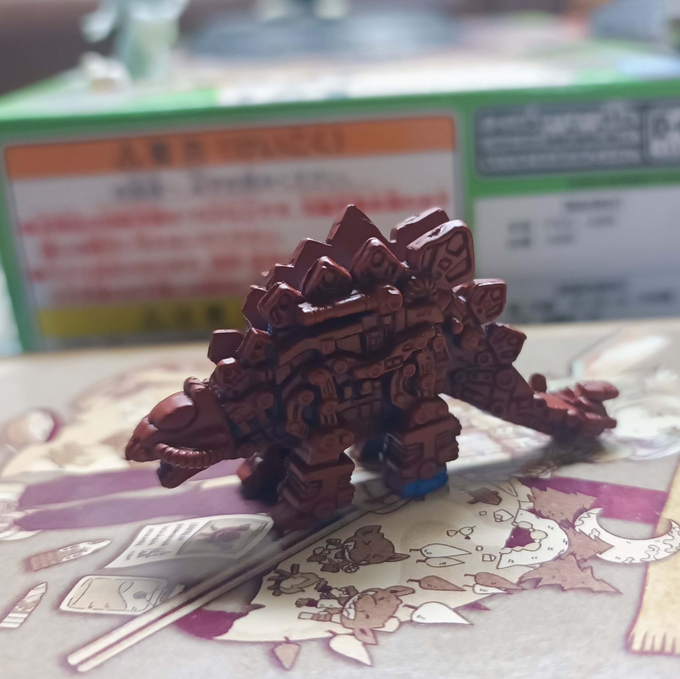 ゾイドバトルカードゲームのミニチュアを塗ってみた。｜スナガガ