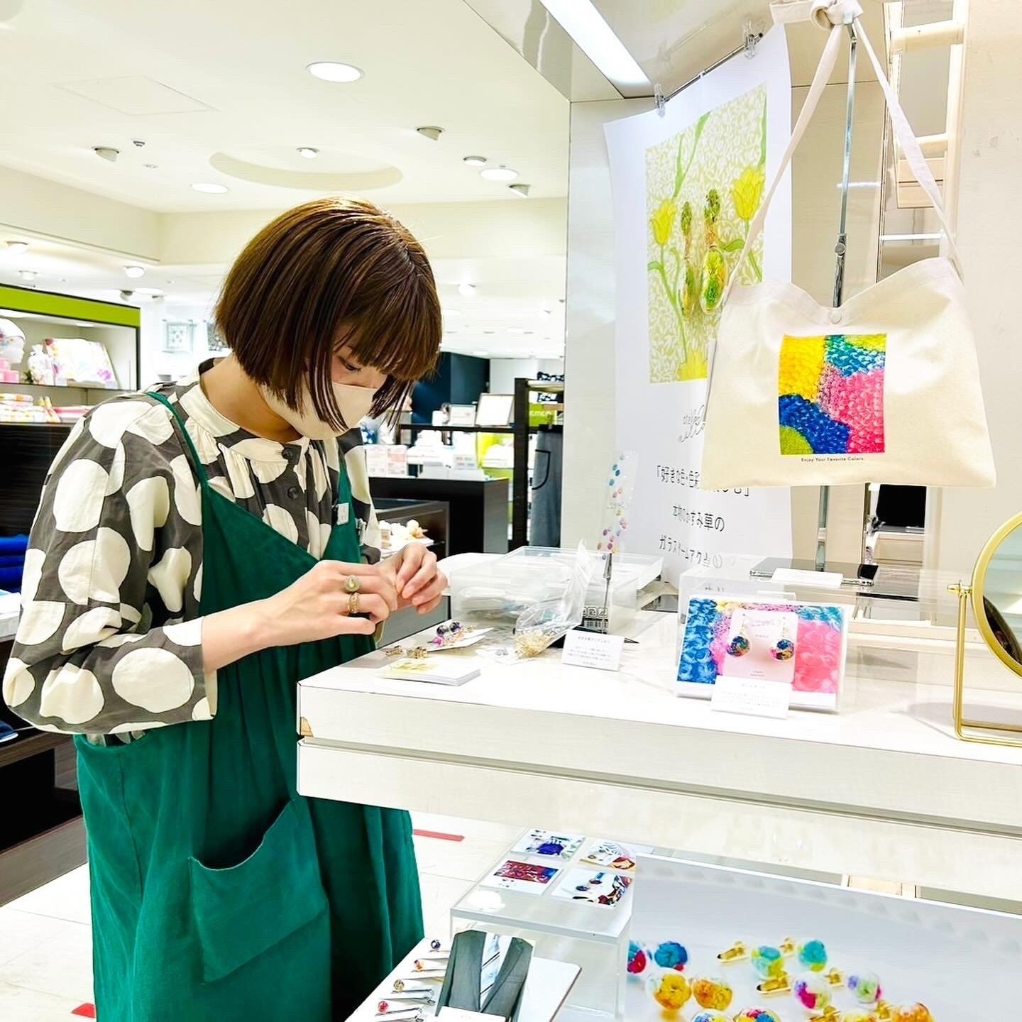 Thank you💐横浜高島屋｜atelier nolla / 篠田はるか