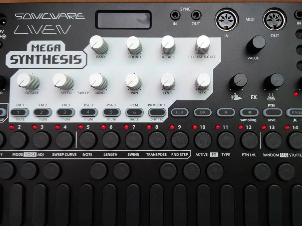 SONICWARE LIVEN MEGA SYNTHESIS メガシンセシス（メガシンセシス 