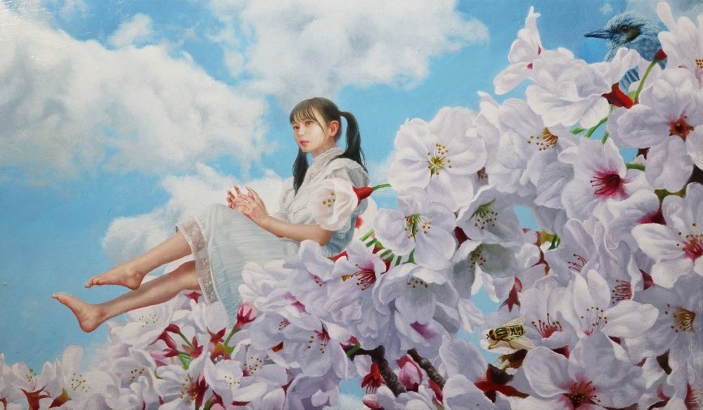 安楽へと近づく｜絵画製作平林孝央