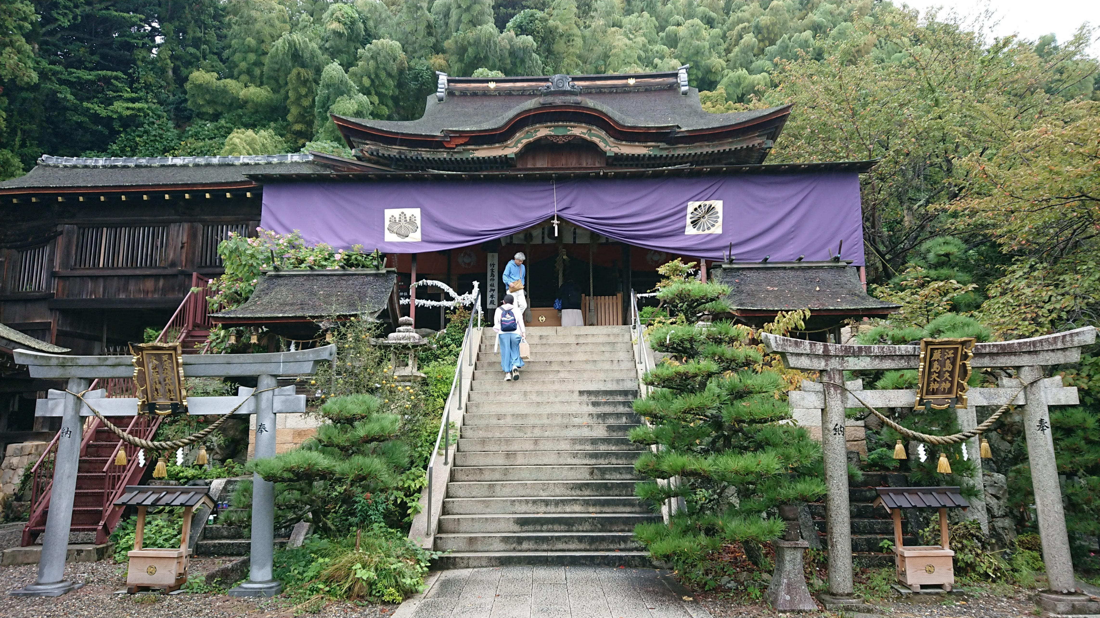 竹生島の弁財天｜東雲旭