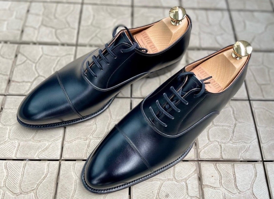 スコッチグレイン インペリアルブラック（946）の経年変化｜とあ 