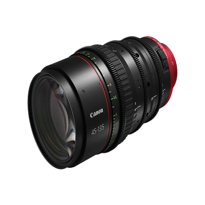 シネマレンズ レンタル：Canon CN-E 45-135mm T2.4 L F、Canon CN-E18
