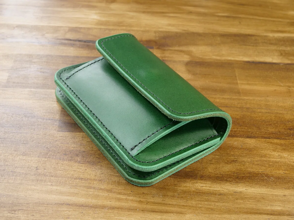 コインケース試作品！｜ROBUSTA LEATHER