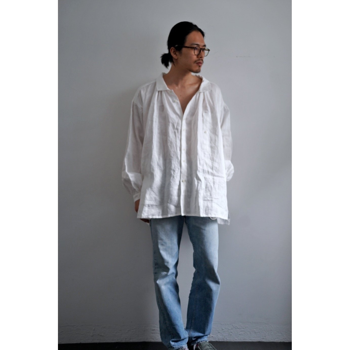 Masnou design マスノウ デザインF.SHIRT LINEN rectangle_large_type_2_a2d1af9