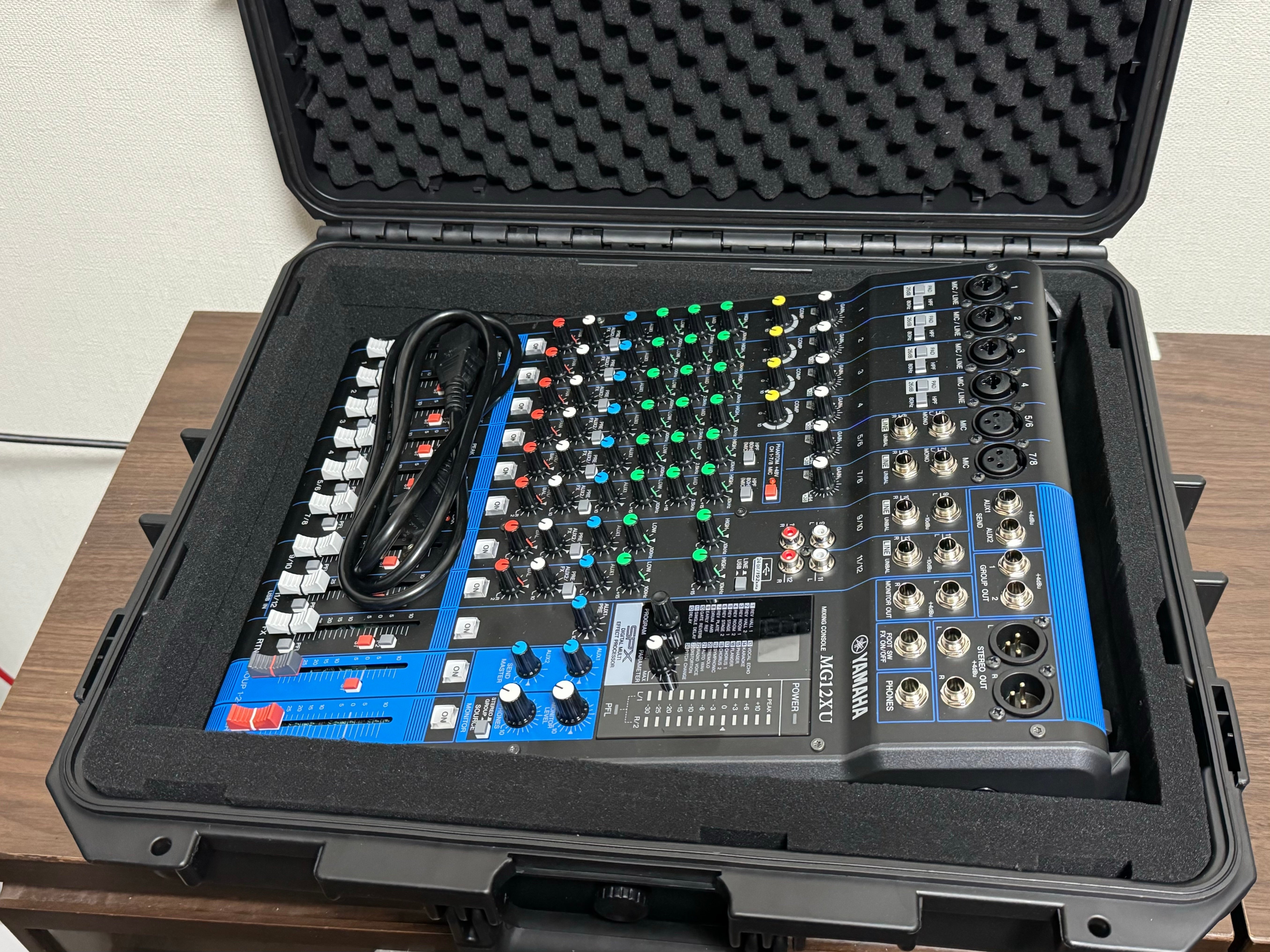 YAMAHA MG12XUにピッタリすぎるケース「Lykus HC-4610」|松井 YAMAHA MG12XUにピッタリすぎるケース「Lykus HC-4610」|松井