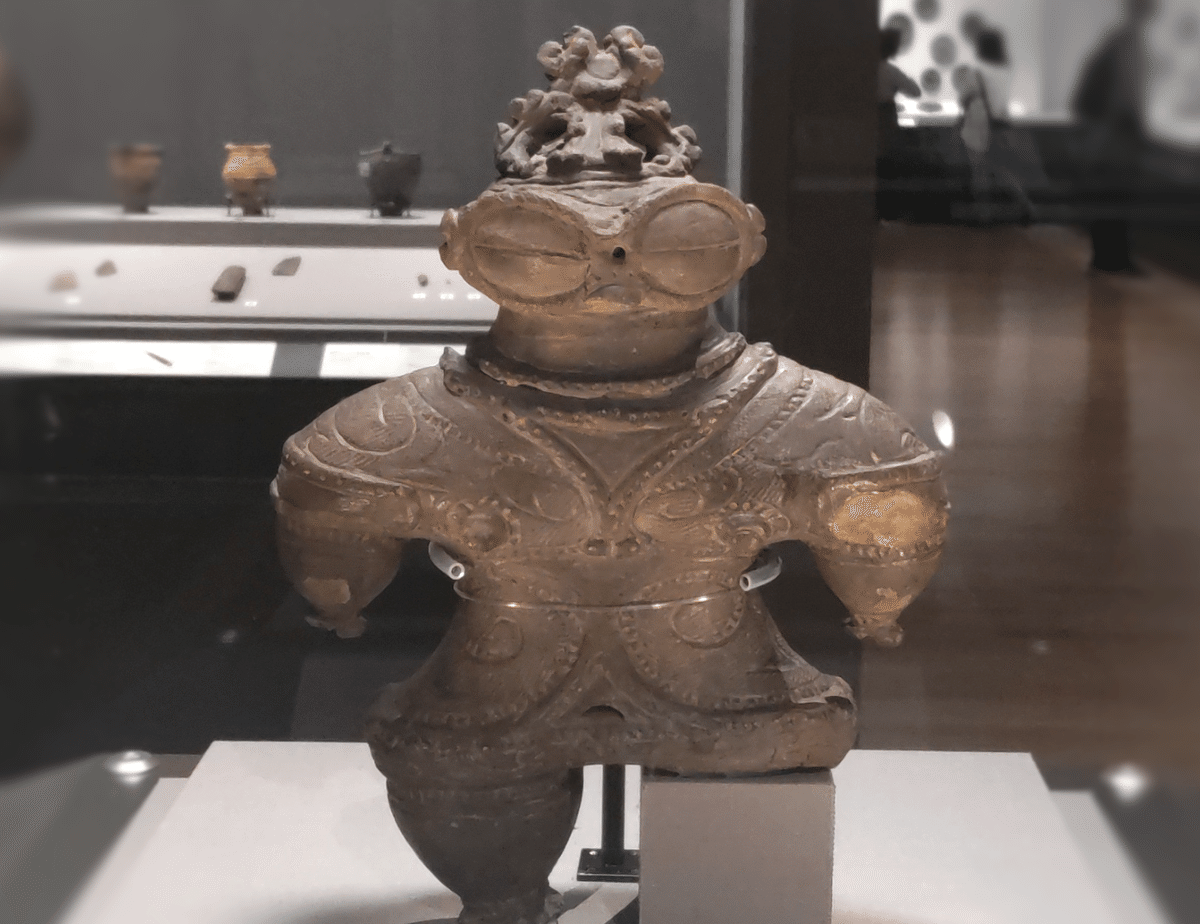 大遮光器土偶 青森 重要文化財（どぐう）縄文 （伊澤孝臣 土偶