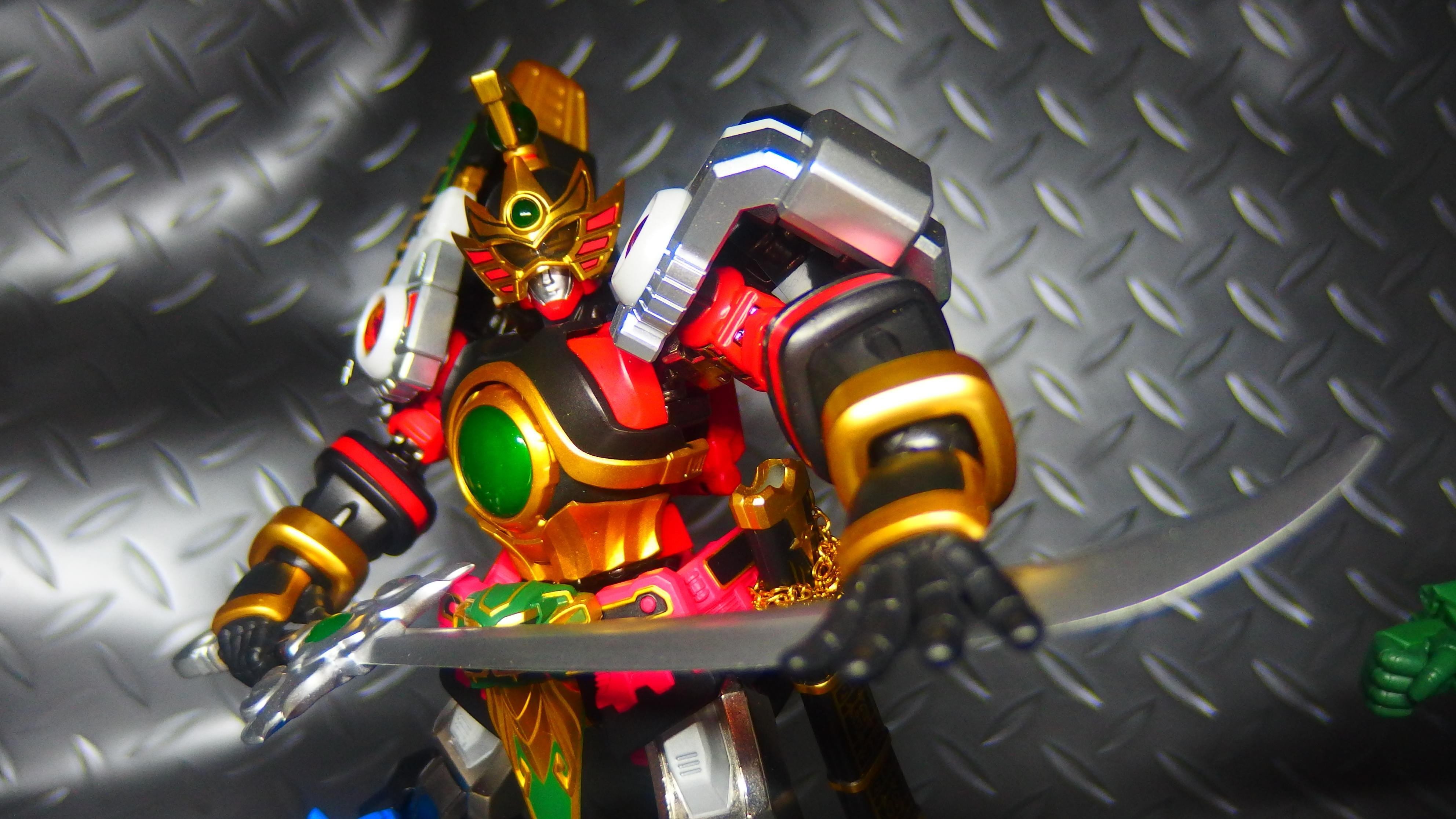 中国玩具][スーパー戦隊][特撮]卓上玩具レビュー267 大連王・Metal