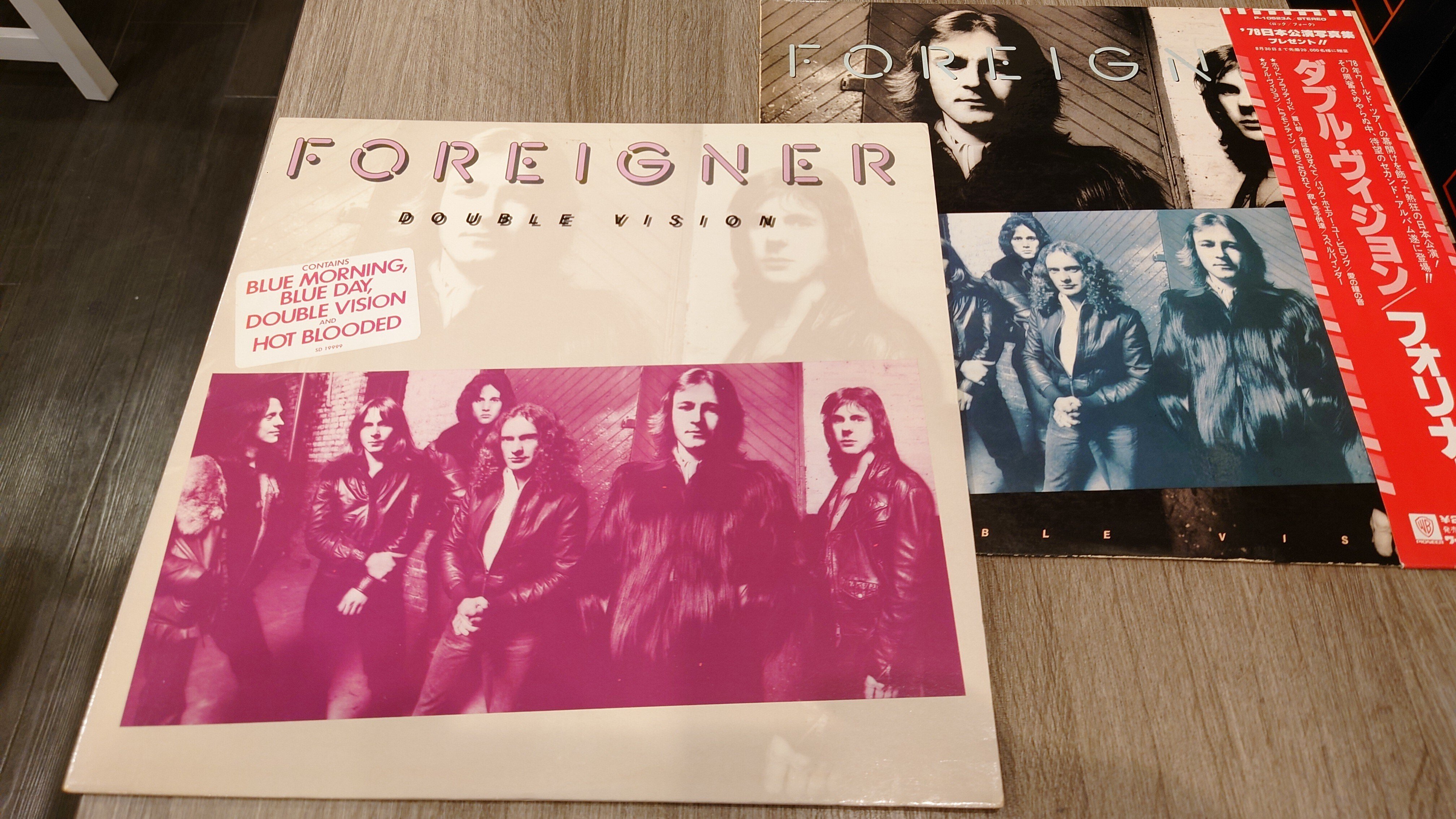 FOREIGNER レコード 7枚 フォリナー ☆ ミック・ジョーンズ レコード
