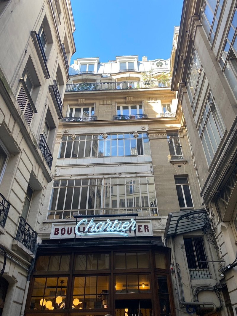 念願のブイヨン・シャルティエへ!!〖Bouillon Chartier Grands Boulevards〗｜NOAH