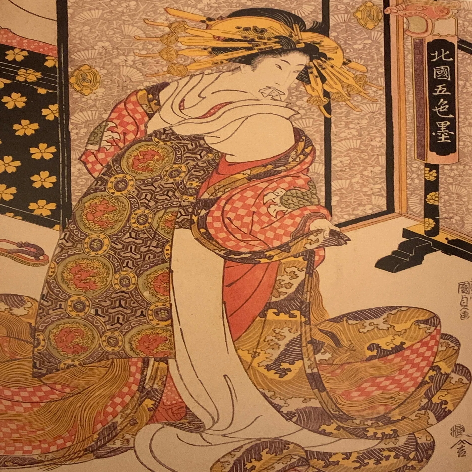 美術とファッション】花魁のかんざしは12本⁉浮世絵で見る豪華絢爛な 