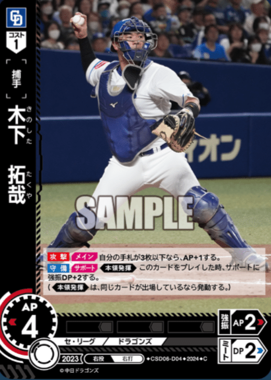 ドリームオーダー チームカード 中日ドラゴンズ シリアル入り ドリームオーダー 中日ドラゴンズチームカードシリアル10番台