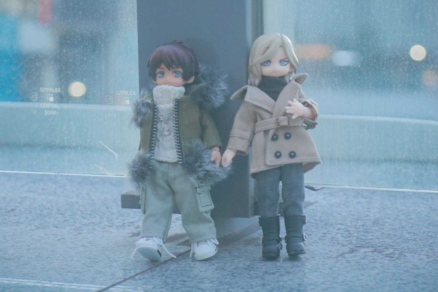 kkner BJD ねんどろいどボディ　　カスタムドール　作家様 約13cm カスタムドール kkner BJD ウィッグ ねんどろいどボディ kkner