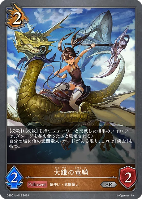 武闘竜人 デッキパーツ(プレミアム) - シャドウバース エボルヴ