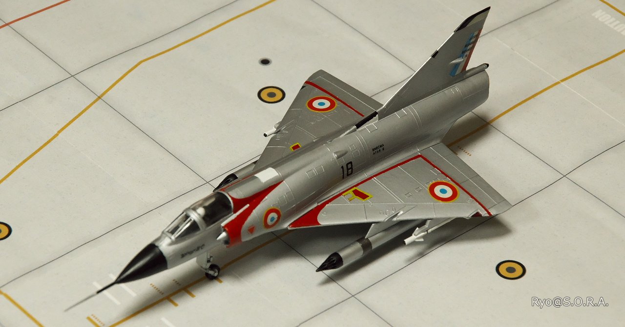 プラモデル製作記 グンゼ・エアフィックス 1/72 ダッソー プラモデル製作記 グンゼ・エアフィックス 1/72 ダッソー