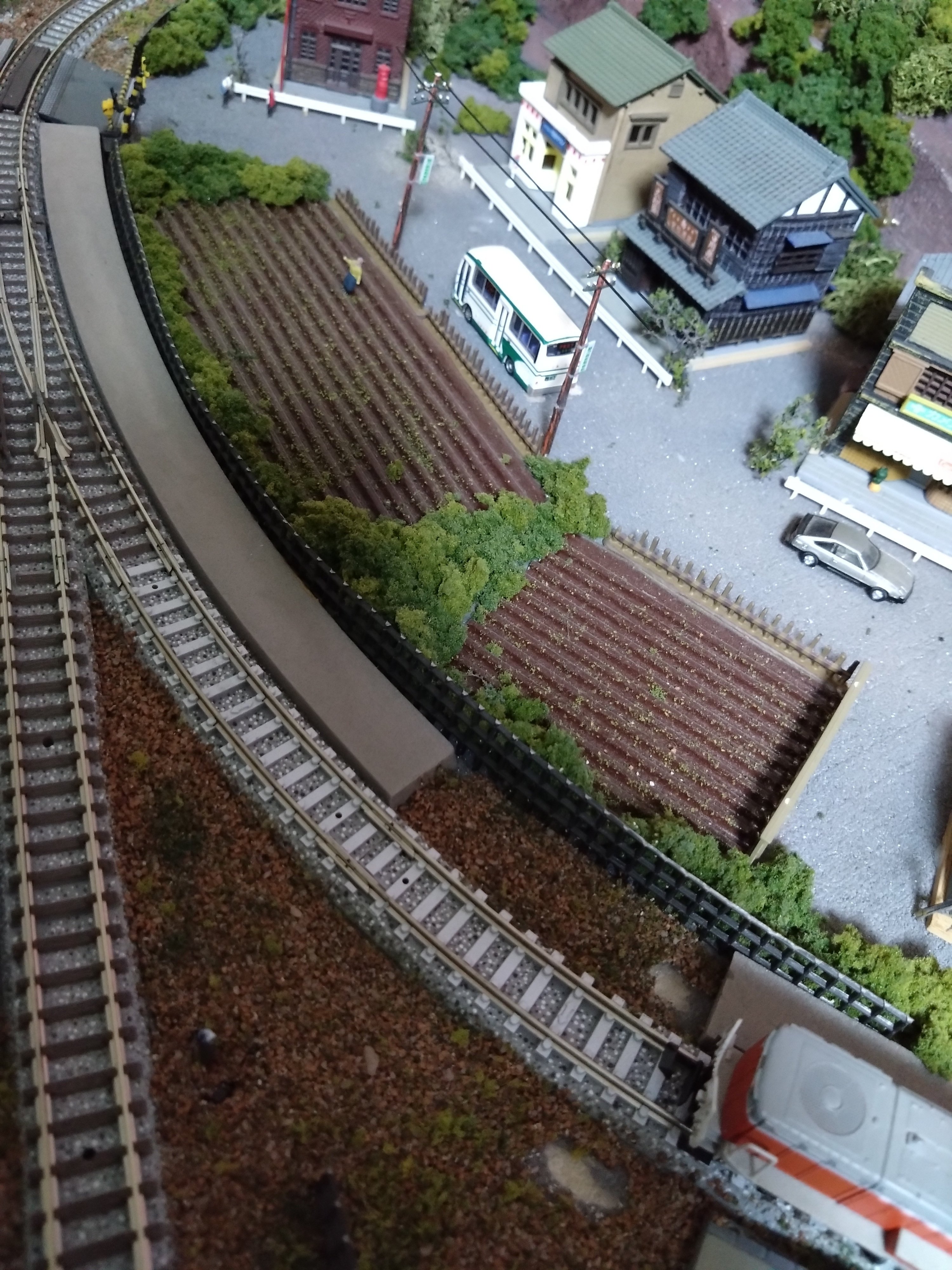 鉄道ジオラマ 4畳分の大きさ 旧・高千穂鉄道のジオラマ 宮崎県総合博物館の