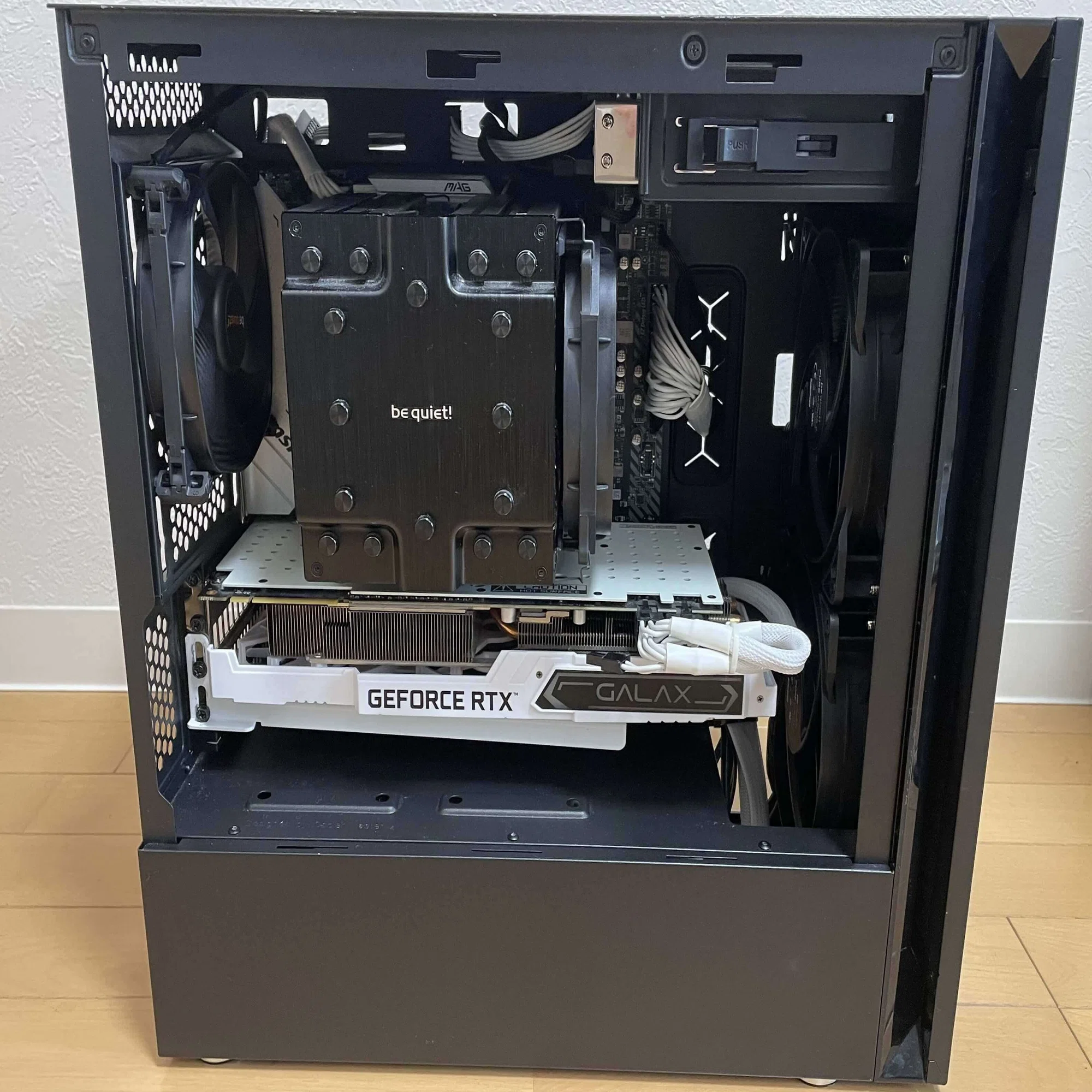 静音ケース Silencio S600 を使ってゲーミングPCを自作してみた 