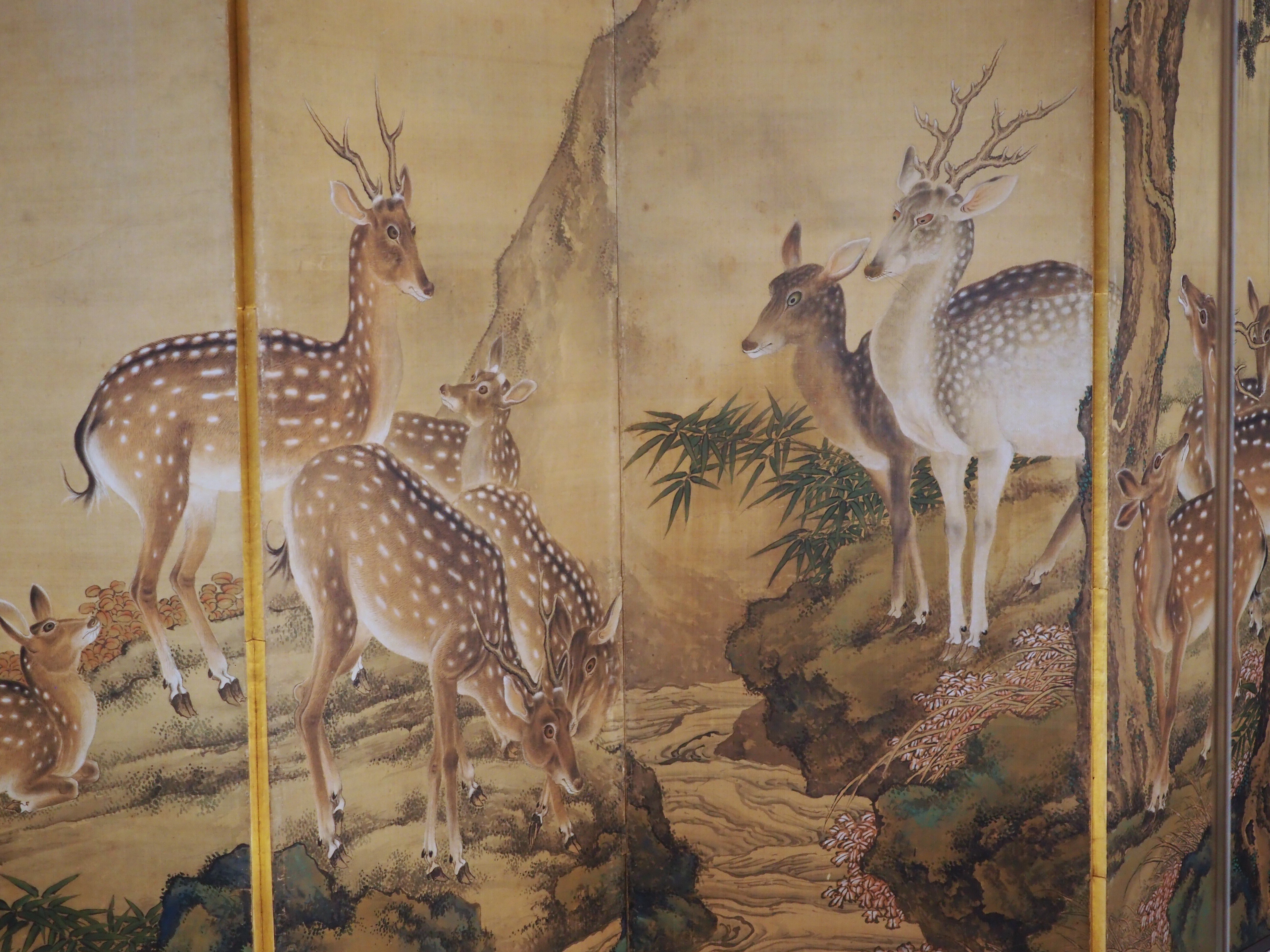 ♦中国 梅花尾長鳥 書画骨董 水墨画 絵画 骨董品 コレクション アンティーク 尾長鶏 刺繍画 衝立 Z672｜骨董店 のびる 古美術 骨董 和風建具