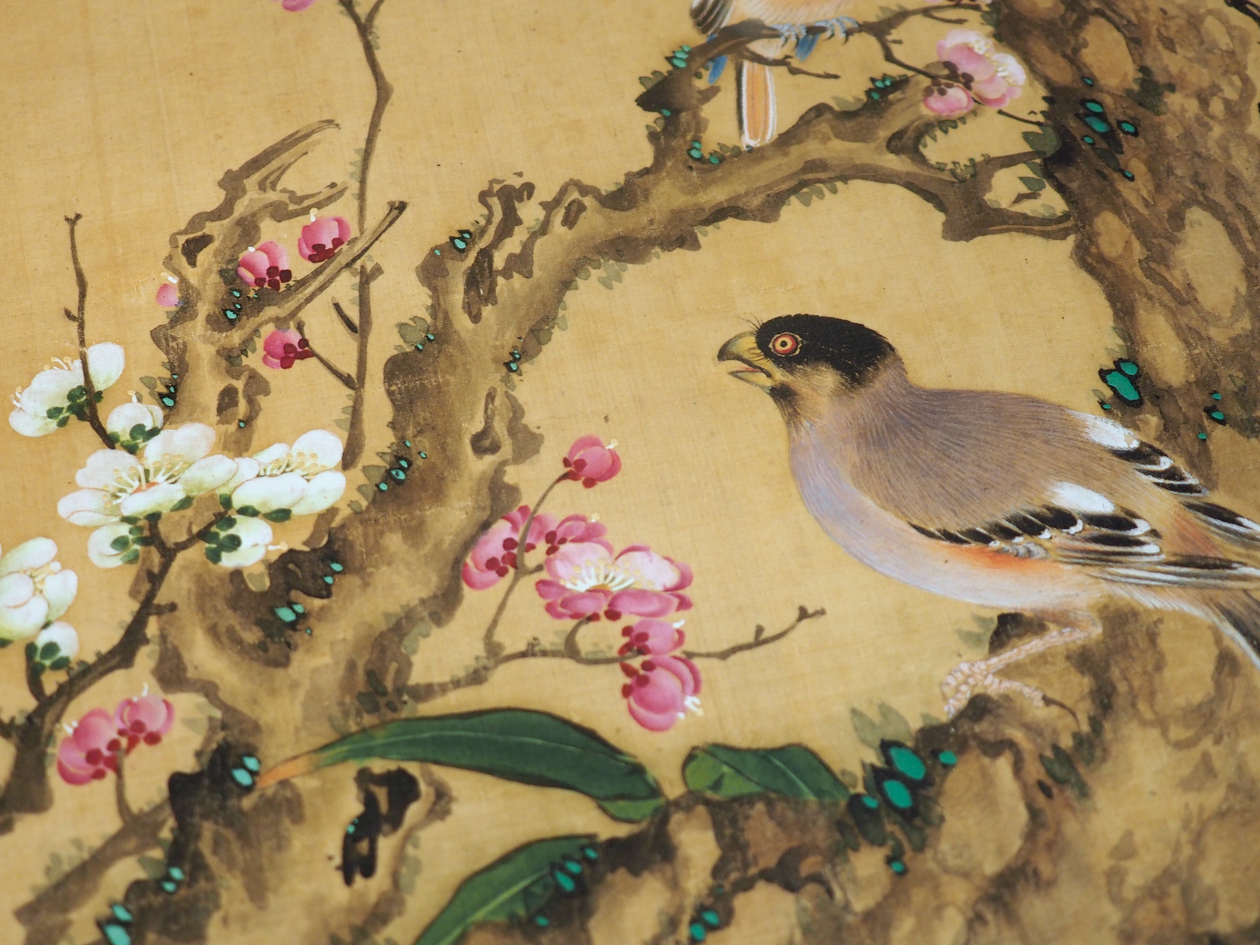 花鳥図 中国美術 掛軸 中国画 MM-2 花鳥図 中国美術 掛軸 中国画 MM-2 - メルカリ