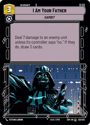 新作TCG StarWars:Unlimitedをざっくり紹介＆ルール解説(24/06